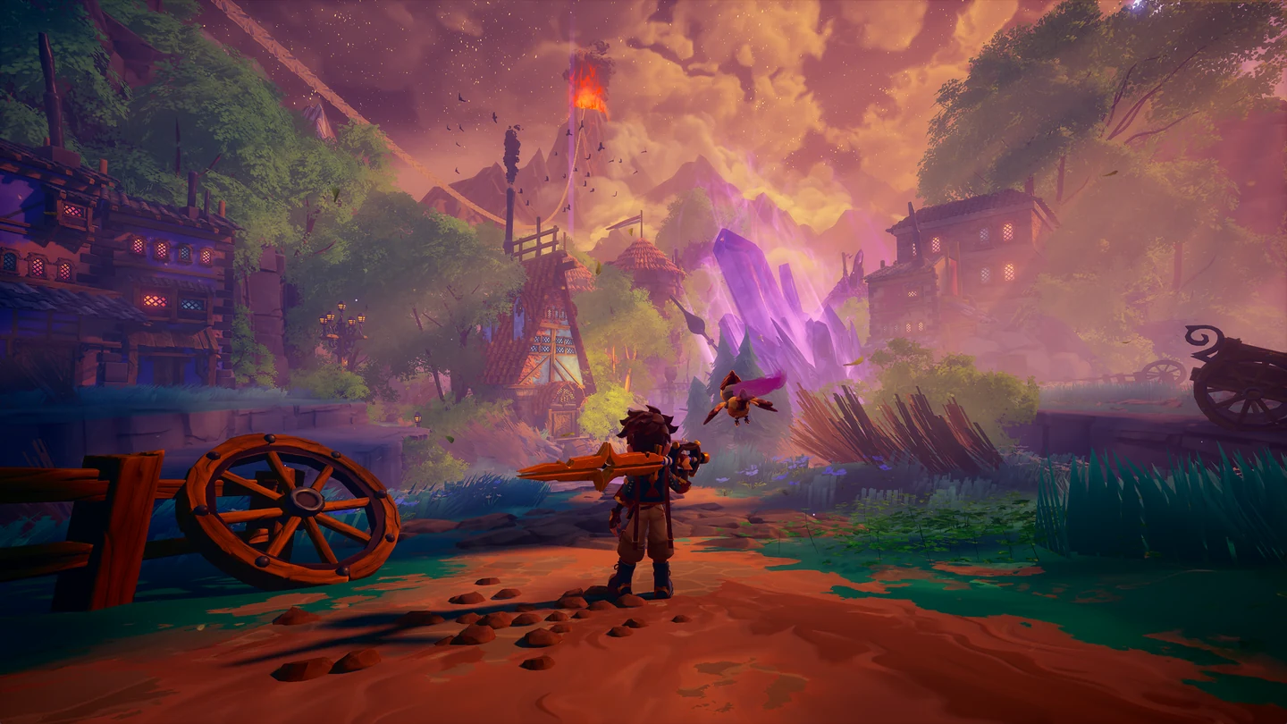 Imagen de Duskfade, aventura de acción y plataformas en 3D.